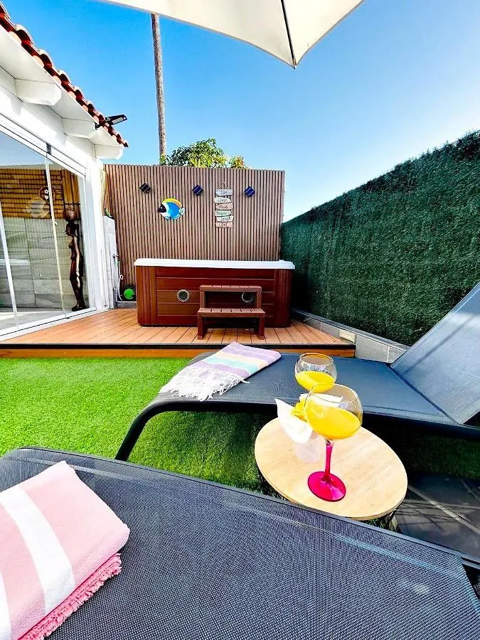 Chalet Afrika Con Jacuzzi Maspalomas Spanyolország